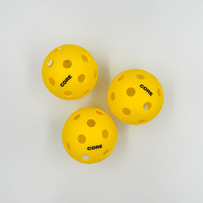 CORE Pickleball - Indoor 26 Holes - Yellow