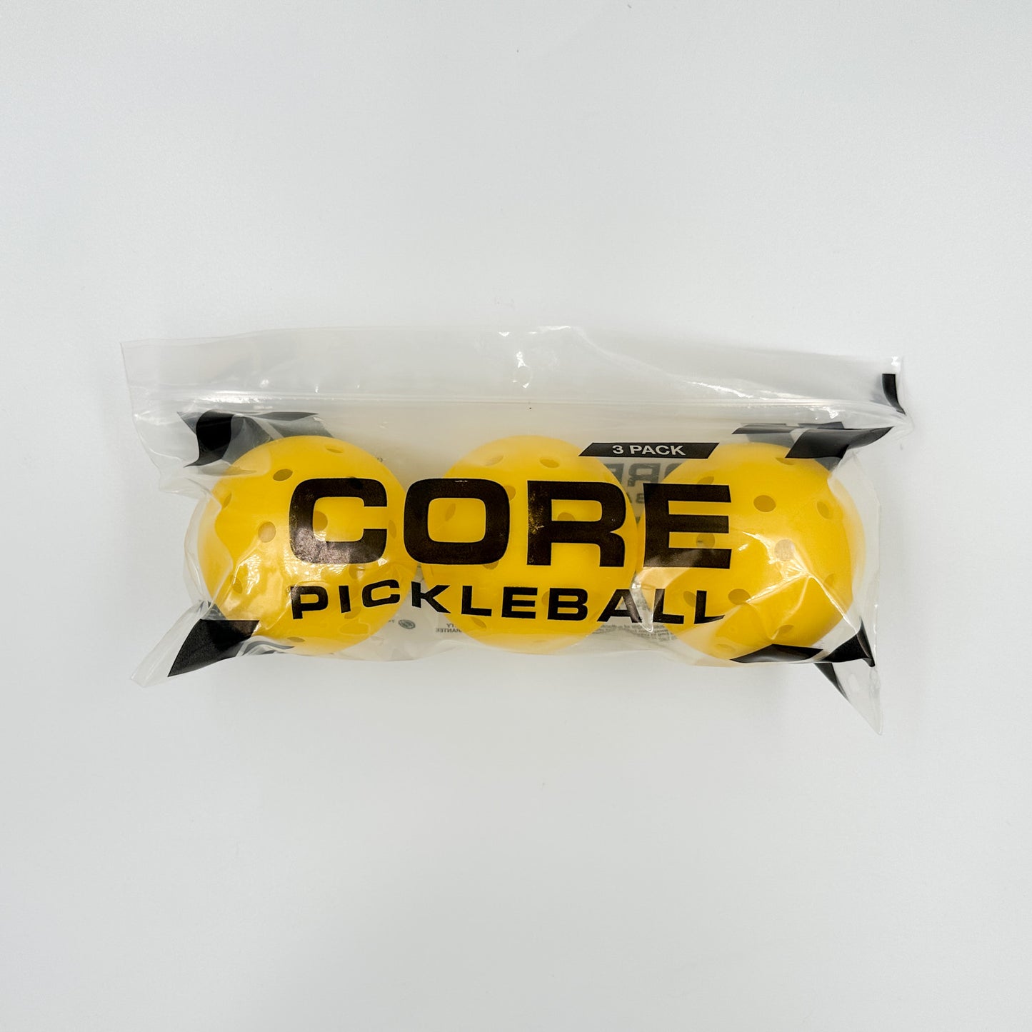 CORE Pickleball - IMPACT Indoor/Outdoor 40 Holes - Yellow