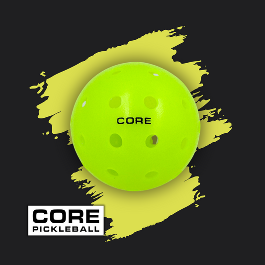 CORE Pickleball - Outdoor 40 Holes - Neon