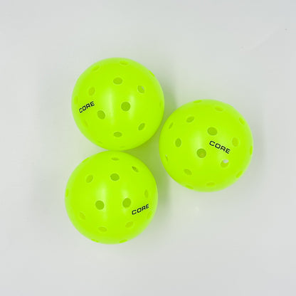 CORE Pickleball - Outdoor 40 Holes - Neon